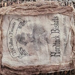 Hardtack Biskets Burlap Basket Wall Art in Brown by Hardtack Biskets